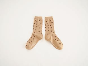 socksks コーヒー豆靴下（キャラメルマキアート）